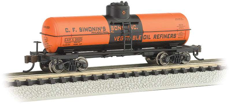 Bachmann N Scale ACF 10,000-Gallon Tank Car - CFSX #20003– product image