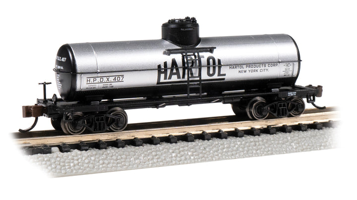 Bachmann N Scale ACF 10,000-Gallon Tank Car - Hartol #407