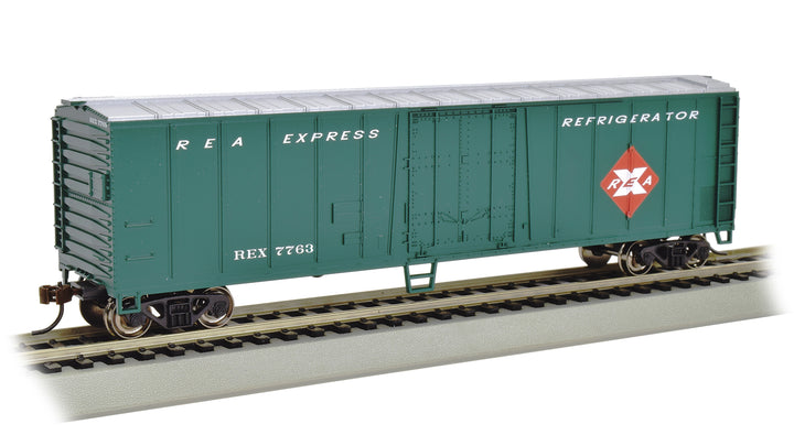 Bachmann HO Scale 50-Foot Steel Reefer - Railway Express Agency #7763