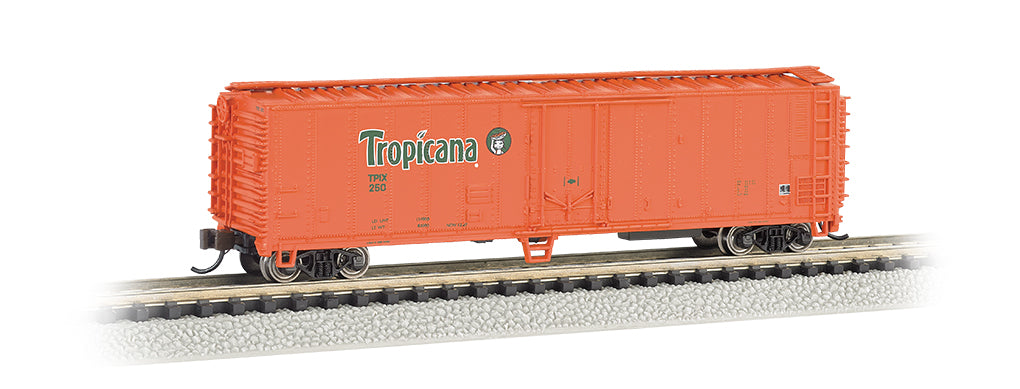 Bachmann N Scale ACF 50-Foot Steel Reefer - Tropicana Orange– product image