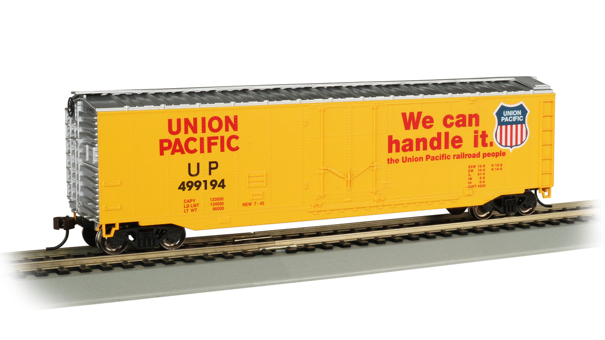 Bachmann HO Scale 50-Foot Plug-Door Box Car - Union Pacific #499194– product image
