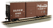 Bachmann HO Scale Hi-Cube Boxcar - Rio Grande Brown– product image 1