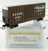 Bachmann 18253 N Scale Rio Grande 67422 Hi-Cube Box Car exact product