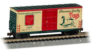 Bachmann N Scale Hi-Cube Box Car - North Pole & Southern #112158 Toys– product image 1