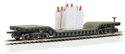 Bachmann HO Scale 52-Foot Center-Depressed Flat Car with Transformer– product image 1