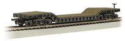 Bachmann HO Scale 52-Foot Center-Depressed Flat Car with No Load– product image 1