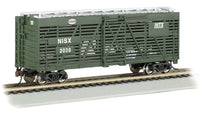 Bachmann HO Scale 40' Stock Car - New York Central #2038 - 18517