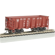 Bachmann 18605 HO Pennsylvania Railroad ore car #14517 Tuscan red