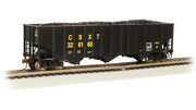 Bachmann HO Scale Bethlehem Steel 100 Ton 3 Bay Hopper - CSX® #326160 - 18705