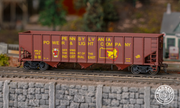 Bachmann 18716 HO Pennsylvania Power & Light #263 Bethlehem Steel 100-ton 3-bay hopper exact product view