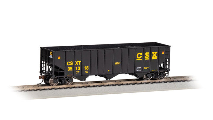 Bachmann HO Scale Bethlehem Steel 100 Ton 3 Bay Hopper - CSX® #351318 – 18727 — retailer product view