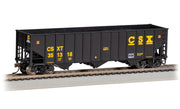 Bachmann HO Scale Bethlehem Steel 100 Ton 3 Bay Hopper - CSX® #351318 - 18727