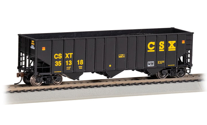 Bachmann HO Scale Bethlehem Steel 100 Ton 3 Bay Hopper - CSX® #351318 - 18727