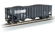 Bachmann HO Scale Bethlehem Steel 100 Ton 3 Bay Hopper - Norfolk Southern #146522 - 18728