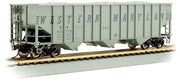Bachmann HO Scale Bethlehem Steel 100 Ton 3 Bay Hopper - Western Maryland® #63834 - 18737