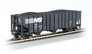 Bachmann HO Scale Bethlehem Steel 100 Ton 3 Bay Hopper - Norfolk Southern #145275 - 18740