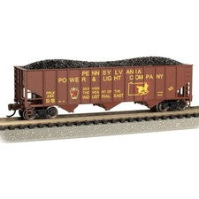 Bachmann 18755 N Scale Pennsylvania Power and Light 286 Bethlehem Steel Hopper