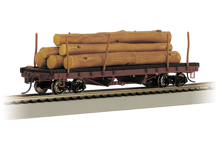 Bachmann HO Scale ACF 40' Log Car - 1935-1960 Version - 18849