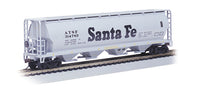 Bachmann HO Scale Santa Fe 314783 Cylindrical Grain Hopper - alternate product photograph