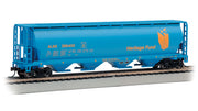 Bachmann HO Scale Canadian 4 Bay Cylindrical Grain Hopper - Alberta Heritage Fund #396400 - 19139