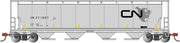 Bachmann 19159 N Canadian National 371897 cylindrical grain hopper