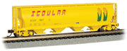 Bachmann N Scale 4 Bay Cylindrical Grain Hopper - Scoular #1687 - 19160