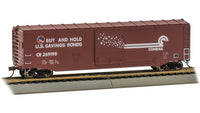 Bachmann HO Scale 50' Sliding Door Boxcar (US Saving Bonds) - Conrail #269198 (without roofwalk) - 19413