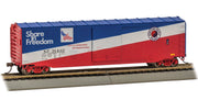 Bachmann HO Scale 50' Sliding Door Boxcar (US Saving Bonds) - Northern Pacific #31432 (without roofwalk) - 19415
