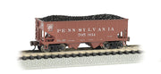 Bachmann 19558 N scale Pennsylvania Railroad 55-ton 2-bay hopper #705934
