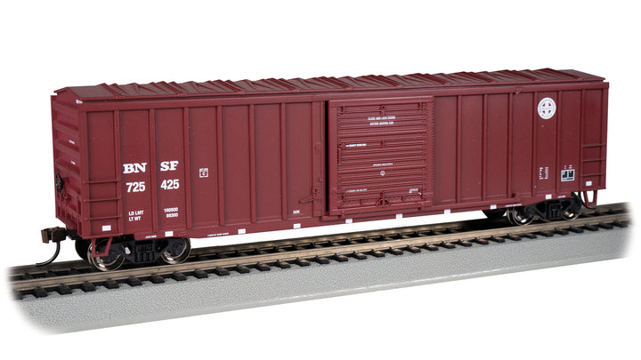 Bachmann HO Scale 50'6" Outside Braced Sliding Door Box Car - BNSF #725425 - 19613