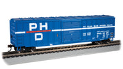 Bachmann HO Scale 50'6" Outside Braced Sliding Door Box Car - Port Huron & Detroit #1021 - 19614