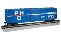 Bachmann HO Scale 50'6" Outside Braced Sliding Door Box Car - Port Huron & Detroit #1021 - 19614