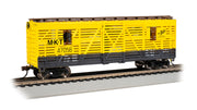 Bachmann HO Scale 40' Animated Stock Car - MKT™ #47056 with Horses - 19713
