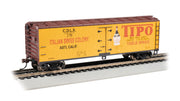 Bachmann HO Scale 40' Wood-Side Refrigerated Boxcar - Tipo Table Wine - 19811