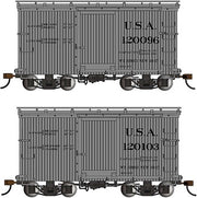 Bachmann 26555 On30 U.S.A. 18-foot wood boxcar 2-pack primary view