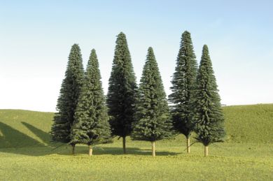 Bachmann HO 5" - 6" Pine Trees - 32001