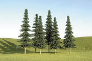 Bachmann All Scales 5" - 6" Spruce Trees - 32004
