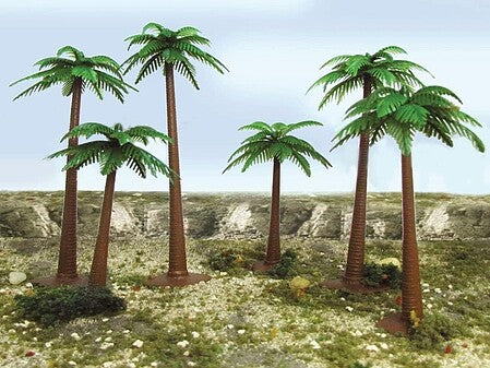 Bachmann 32015 SceneScapes palm trees 6-pack primary view