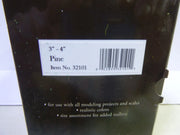 Bachmann SceneScapes 32101 Pine Trees retail package back showing item number and barcode