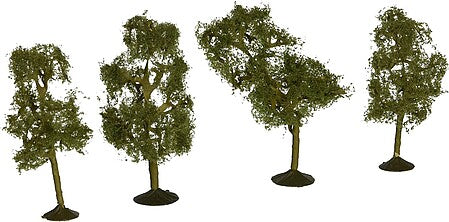 Bachmann 32109 SceneScapes sycamore trees 4-pack primary view
