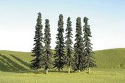 Bachmann All Scales 4" - 6" Conifer Bulk Trees (24 per Bag) - 32156
