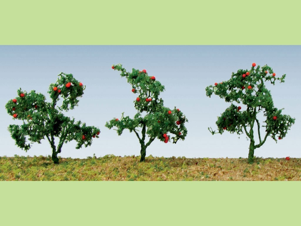 Fruiting Bush - 3/4" Tall (18 per pack) - Bachmann 32510