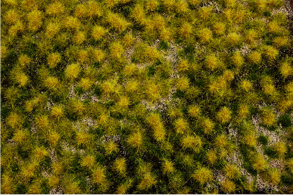 Dry Grass Tufted Grass Mat (one 11.75" X 7.5" sheet) - Bachmann 32925