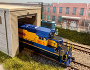 Bachmann 35115 HO Single-Stall Shed close view