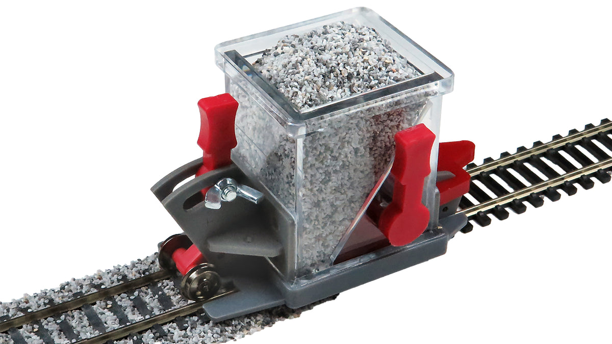 Ballast Spreader with Shutoff and Height Adjustment (HO Scale) - Bachmann 39016