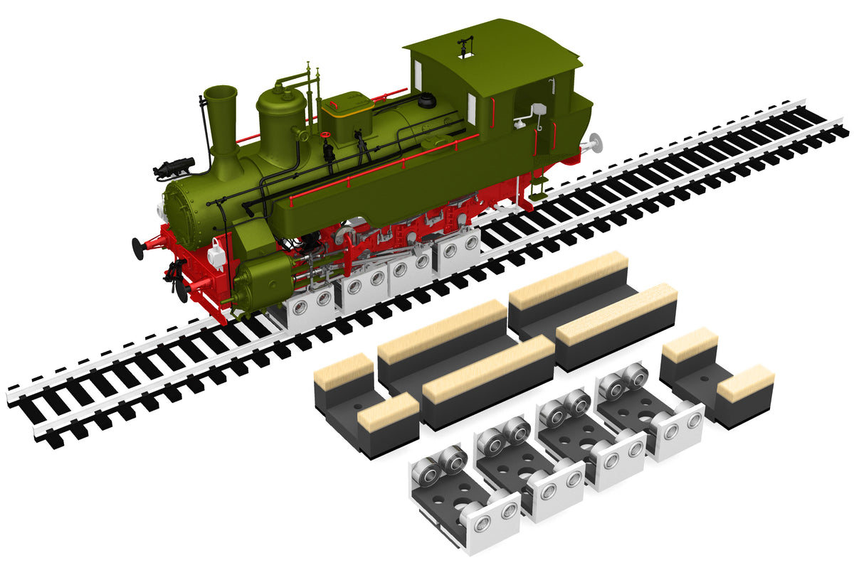 Rollers and Drive Wheel Cleaners (HO Scale) - Bachmann 39023