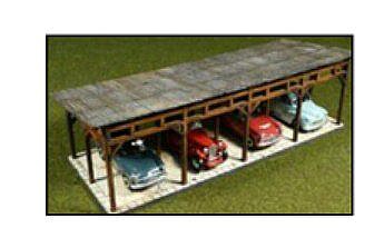 Bachmann 39102 HO Car Shed laser-cut kit primary view