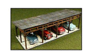 Bachmann 39102 HO Car Shed laser-cut kit primary view
