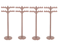 Telephone Poles (12 pieces) - Bachmann 42102