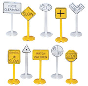 Railroad & Street Signs (24 pieces) (HO Scale) - Bachmann 42204